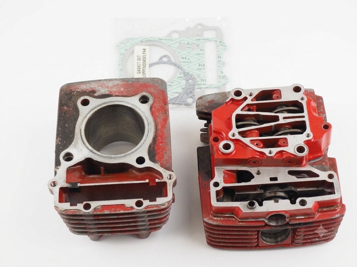 honda xlv750r rd01 1983-1986 cilinder set, Motoren, Ophalen of Verzenden, Honda, Honda, Xlv750r