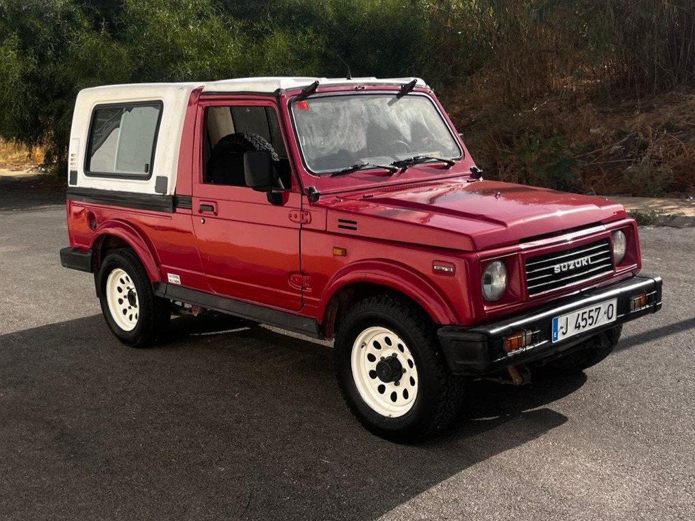 Suzuki Samurai long wheel base model, 118.000 km, roestvrij, Auto's, Stof, 64 pk, 4 cilinders, Samurai