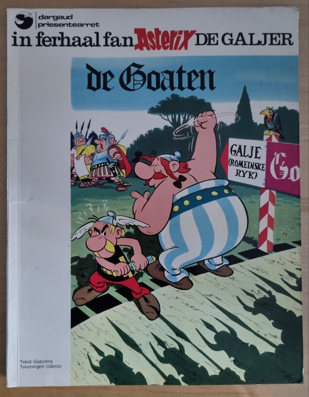 Asterix in het Fries (de goaten), Eén stripboek, Ophalen of Verzenden, Gelezen