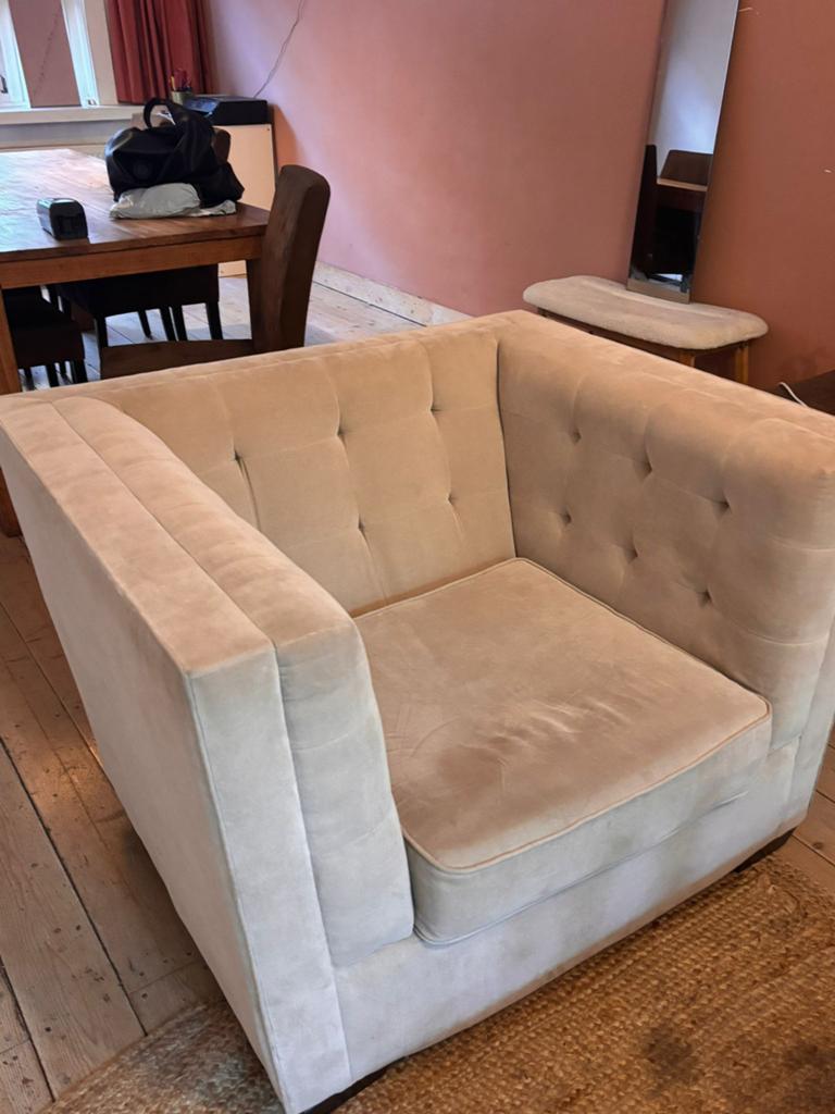 Stoel, Huis en Inrichting, Fauteuils, Ophalen, 75 tot 100 cm, 100 tot 125 cm