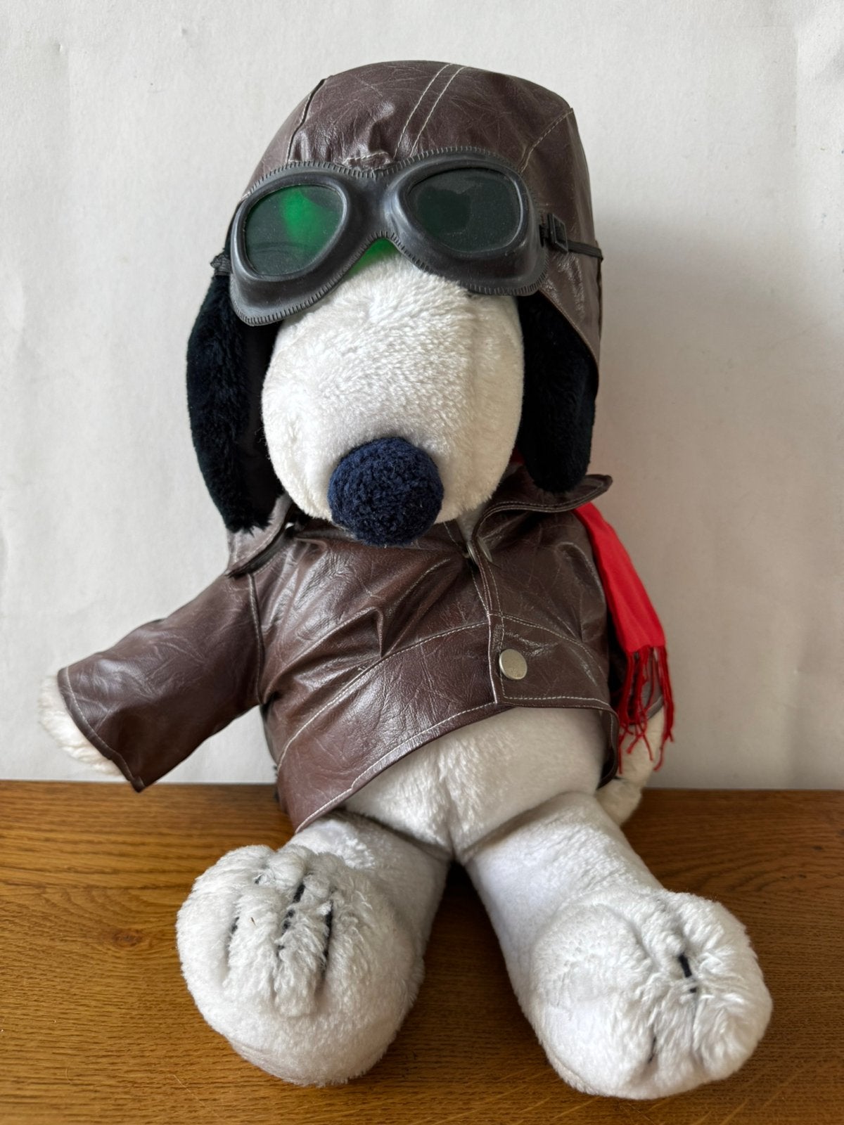 Vintage Snoopy Piloot Knuffel Peanuts Goede Staat, Verzenden, Zo goed als nieuw, Overige typen