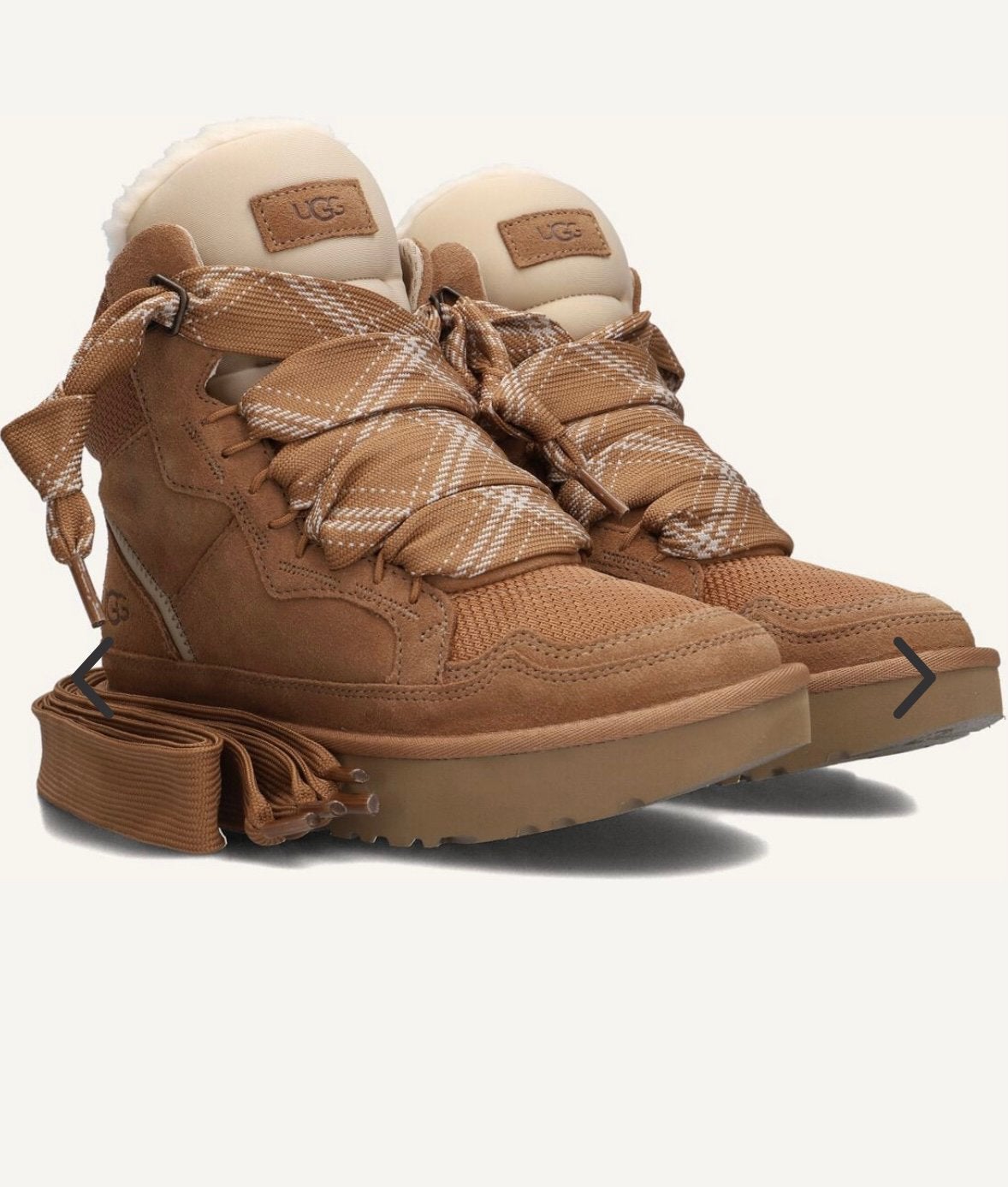 UGG Highmel Sneakers Cognac Maat 39 - Zo goed als nieuw, Ophalen of Verzenden, Zo goed als nieuw, Bruin, Sneakers of Gympen