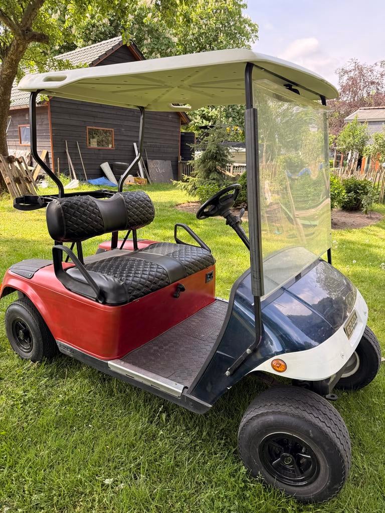 EZGO Golfkar op benzine - Motorisch in topstaat, Ophalen, Gebruikt, Golfkar