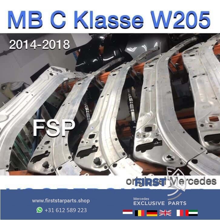 W205 Voorfront A2056204201 Mercedes C Klasse 2014-2018 C205, Gebruikt, -, Ophalen of Verzenden, Bumper