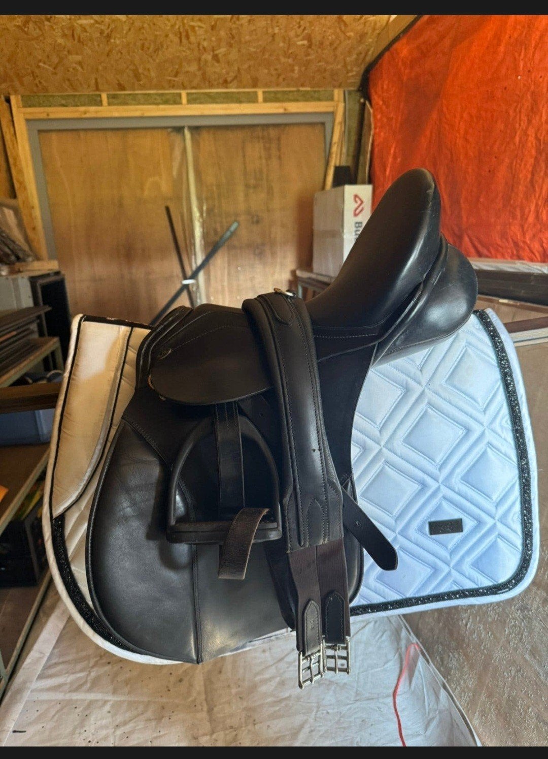 Veelzeidigheidszadel Kentaur 17.5, Ophalen, L (17.5 inch), Gebruikt, Kentaur
