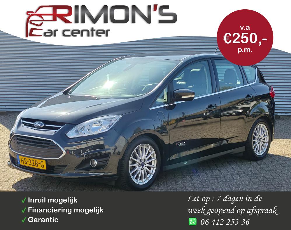 Ford C-Max 2.0 Plug-in Hybrid Titanium Pano Leder Stoelverwa, Auto's, Ford, 137 pk, Gebruikt, Euro 6, 4 cilinders