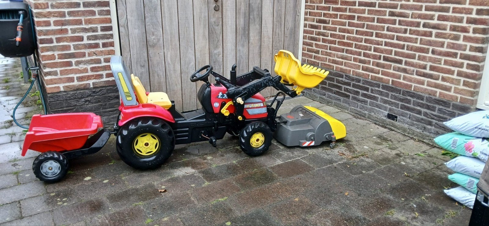 Traptrekker Rolly Toys X Trac compleet, Ophalen, Gebruikt