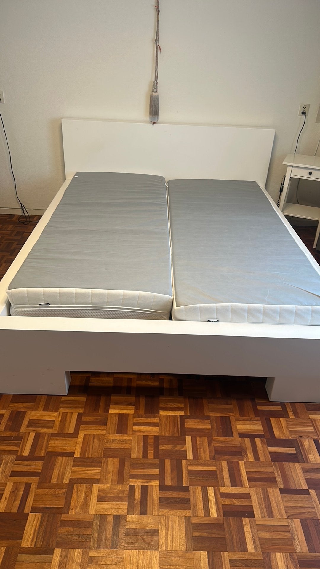 Tweepersoons electrisch verstelbaar bed 160 cm x 200 cm w, Ophalen, Verstelbaar, Tweepersoons, 160 cm