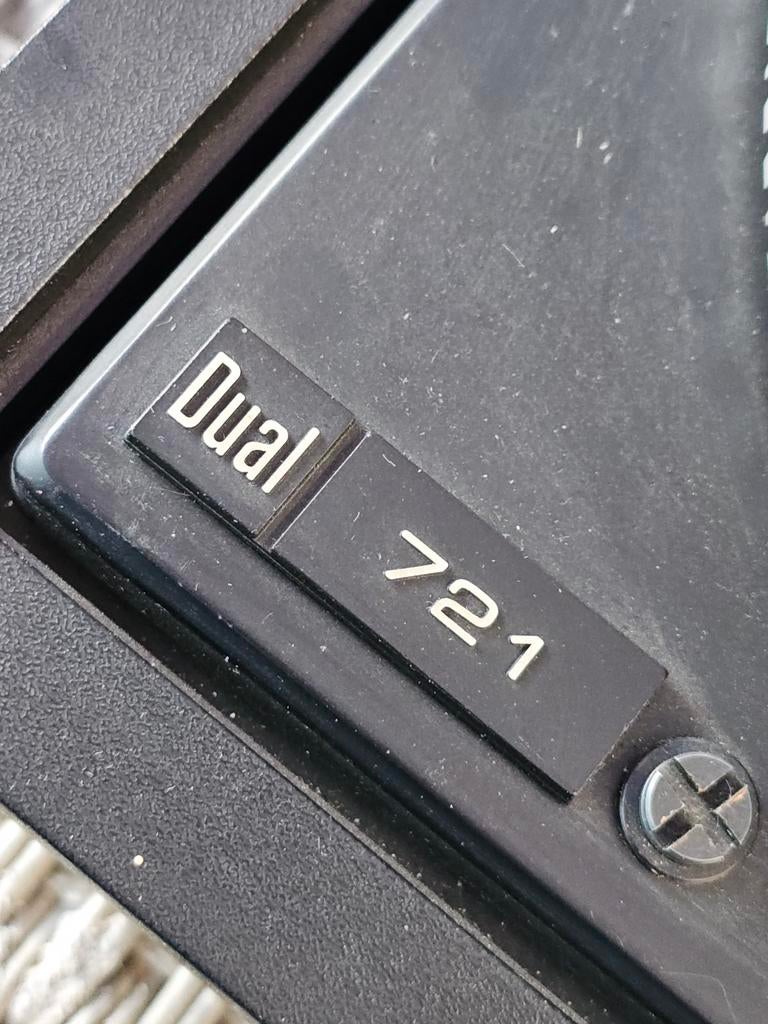 Dual 721 Direct Drive Platenspeler met Shure V15 Type III, Ophalen of Verzenden, Dual