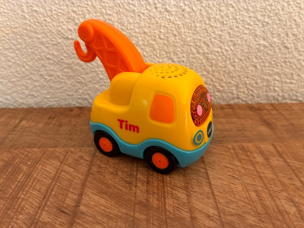 Vtech Toet Toet auto's Tim Takelwagen in PRIMA staat., Ophalen of Verzenden, Gebruikt, 2 tot 4 jaar