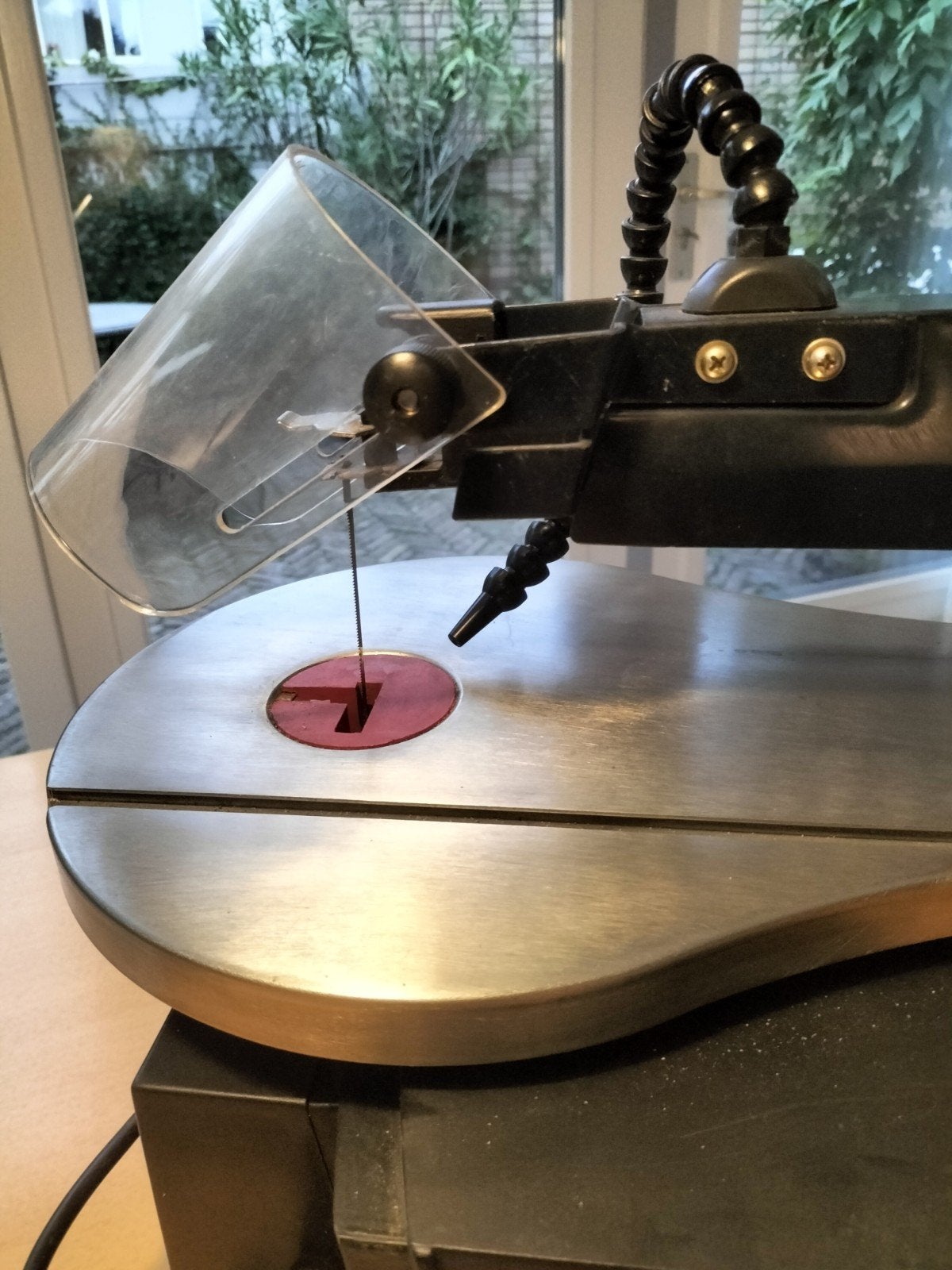 TOP-craft figuurzaagmachine TFZ-400RN 90W, Ophalen, Zo goed als nieuw, TOP-craft, Figuurzaag