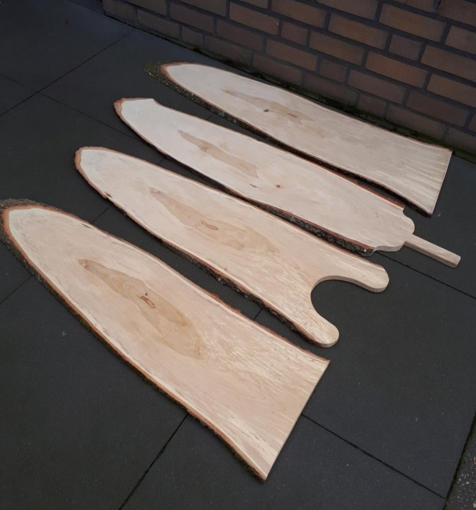 Ovale boomschijven voor decoratie tapasplank serveerplank, Doe-het-zelf en Verbouw, Ophalen, Minder dan 25 mm, Overige typen, Nieuw