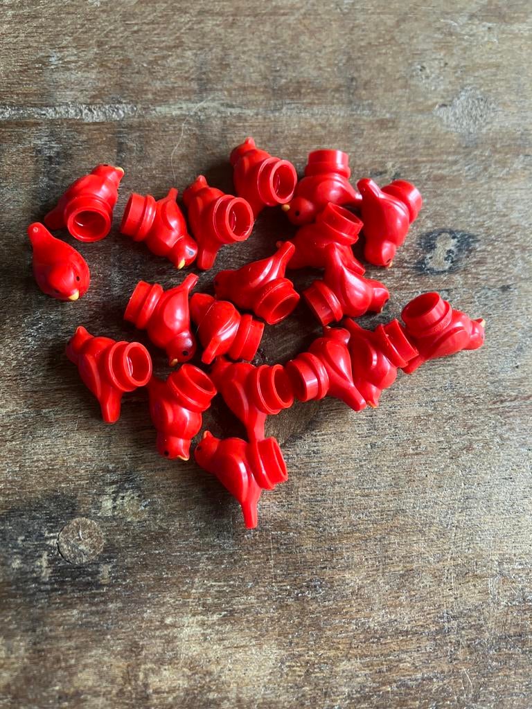 Lego - rode vogels (birds / animals / dieren), Ophalen of Verzenden, Nieuw