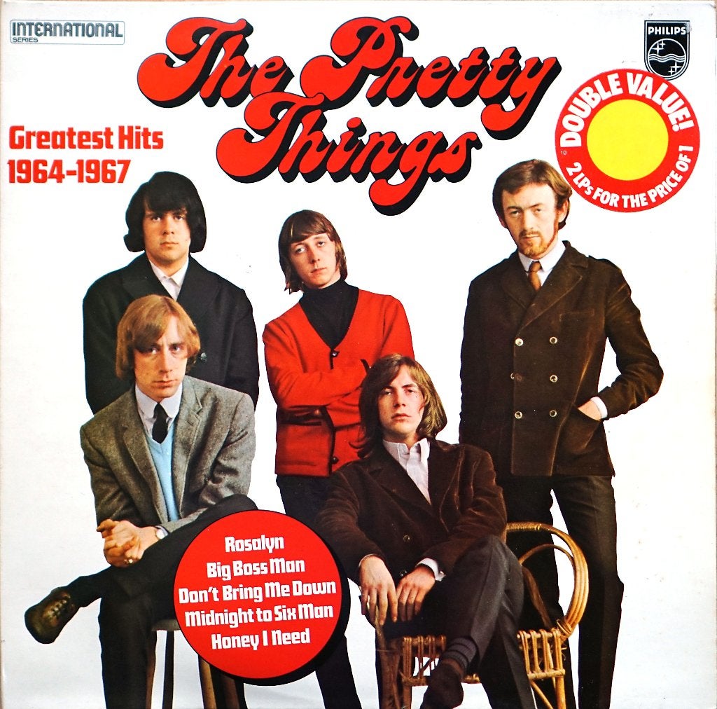 Vinyl LP: The Pretty Things - Greatest Hits 1964-1967 (2LP), Cd's en Dvd's, Blues Rock, Ophalen of Verzenden, 12 inch, Dubbel-LP