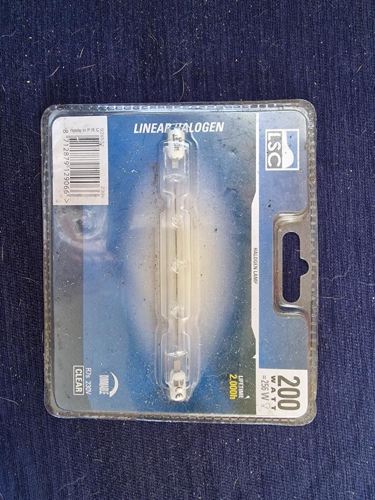 LSC Lineaire Halogeenlamp R7s 200W Dimbare Gloeilamp, 60 watt of meer, Halogeen (gloei)lamp, Nieuw, Overige fittingen