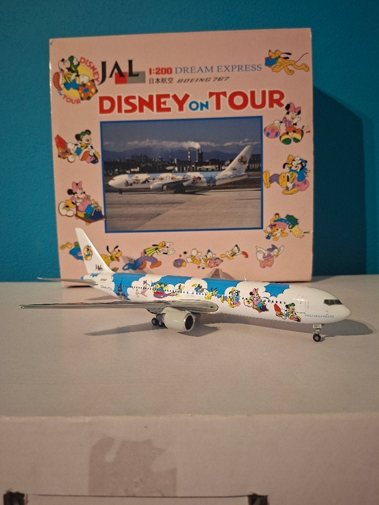 JC Wings 1:200 JAL 767 Disney on Tour livery, Ophalen of Verzenden, Nieuw, Schaalmodel