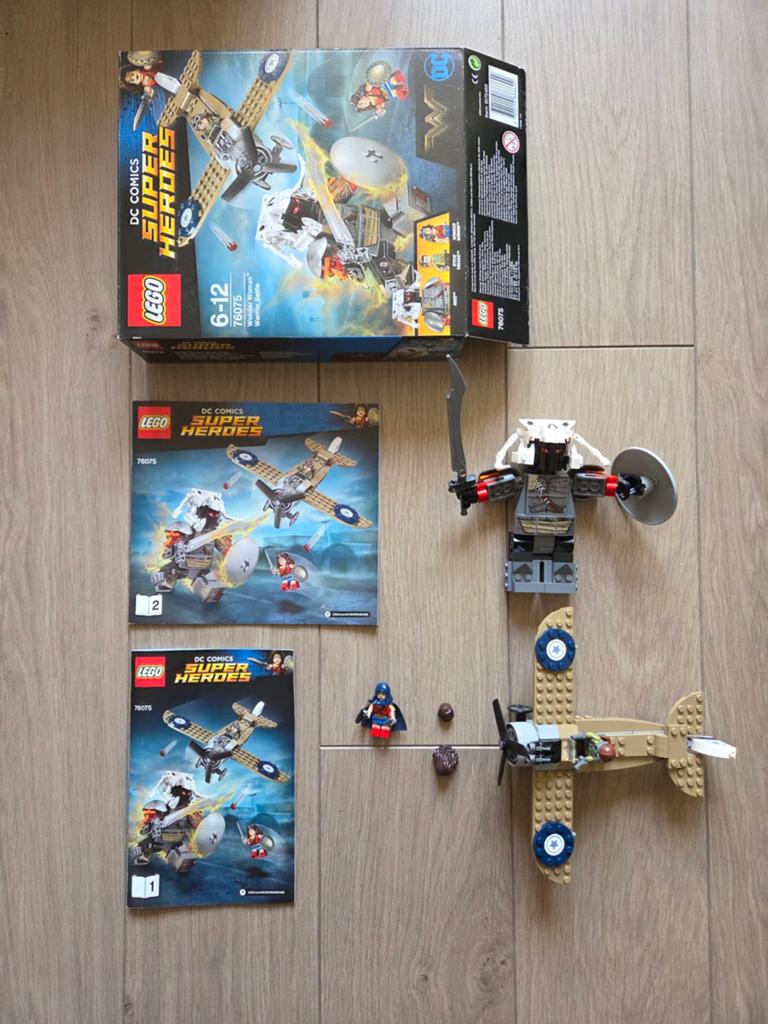 Lego DC Super Heroes 76075 Wonder Woman Warrior Battle, Overige thema's, Lego, Ophalen of Verzenden, Zo goed als nieuw