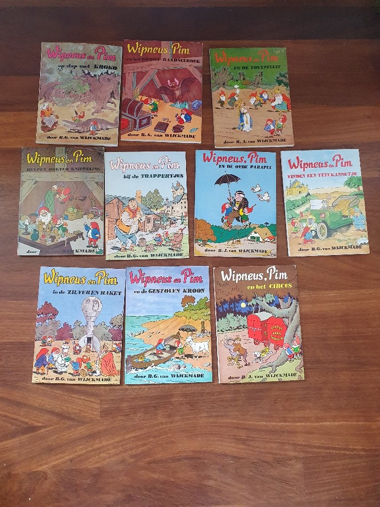 10x WIPNEUS  EN  PIM  van  B.A. van Wijckmade  , Ophalen of Verzenden, Gelezen