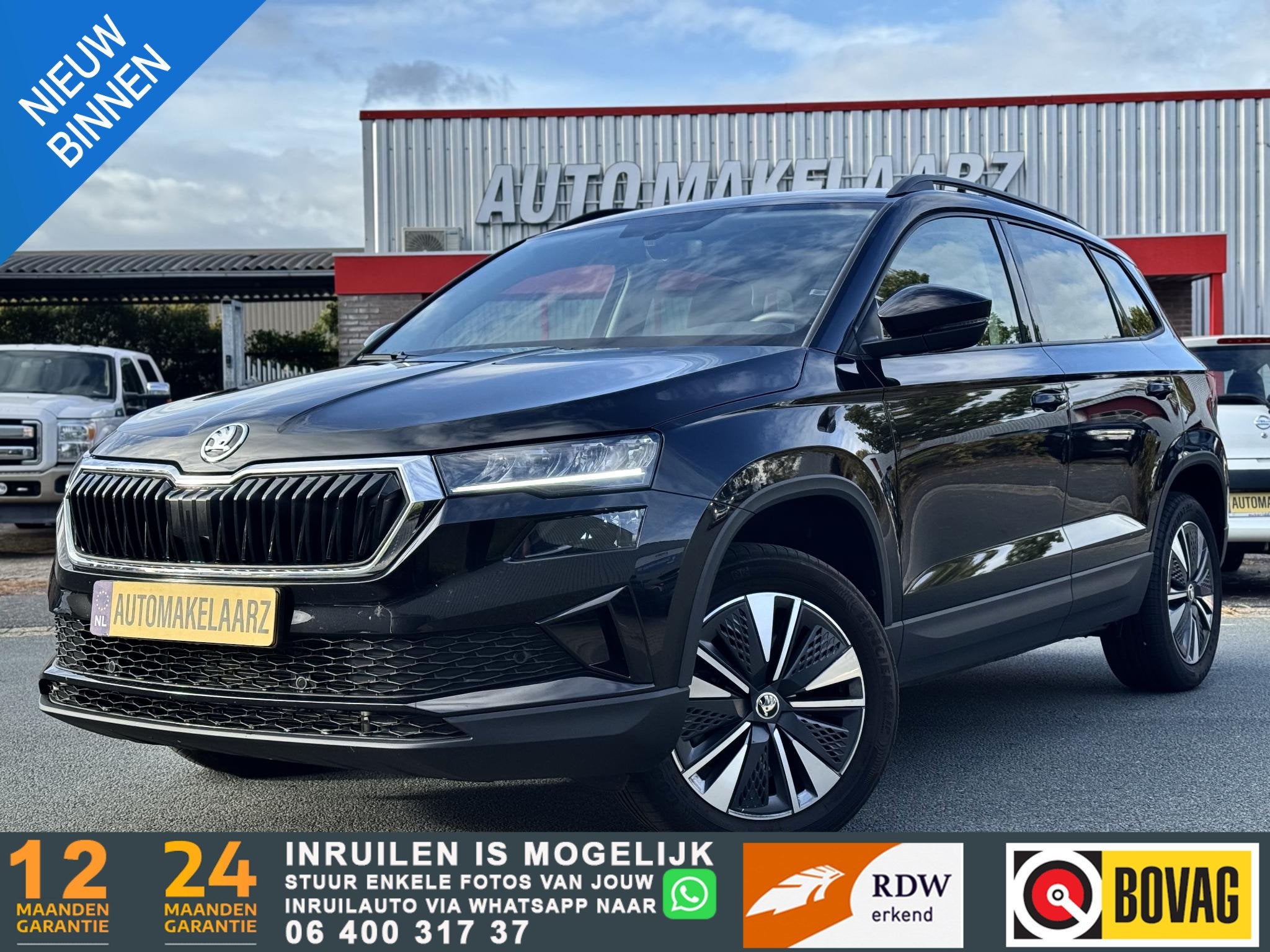 Skoda Karoq 1.5 TSI ACT Business Edition NAP, Auto's, Stof, Euro 6, 4 cilinders, 150 pk