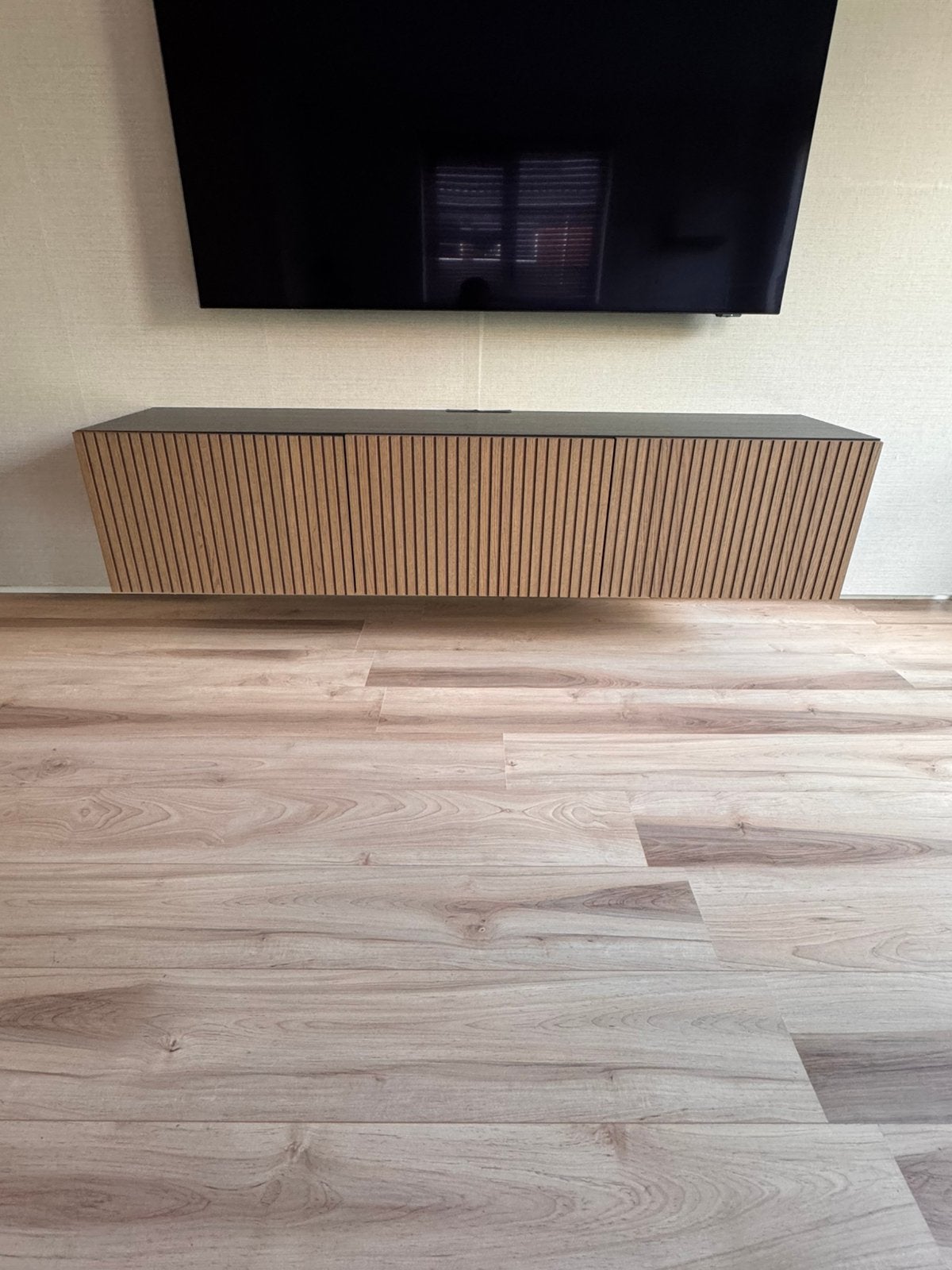 Ikea Bësta tv meubel, Ophalen, 150 tot 200 cm, Zo goed als nieuw, Minder dan 100 cm