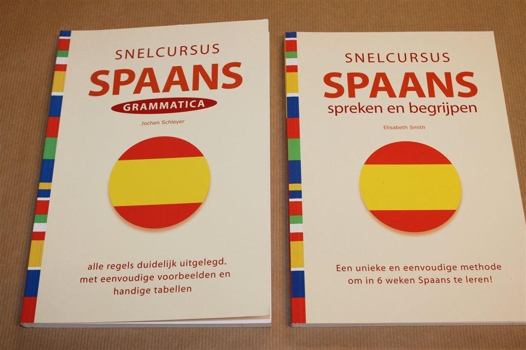 Snelcursus Spaans — In 6 Weken Spaans Leren [2 Delen], Ophalen of Verzenden, Zo goed als nieuw