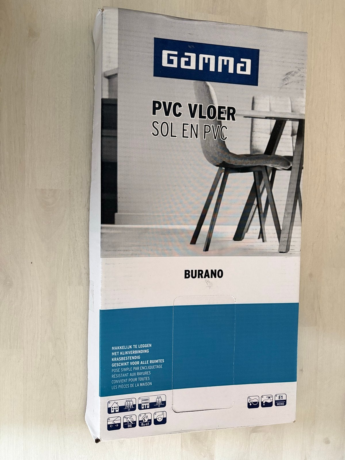 Pvc vloerdelen Burano, 11 stuks, 2m2, Kunststof, Overige typen, Nieuw, Ophalen of Verzenden