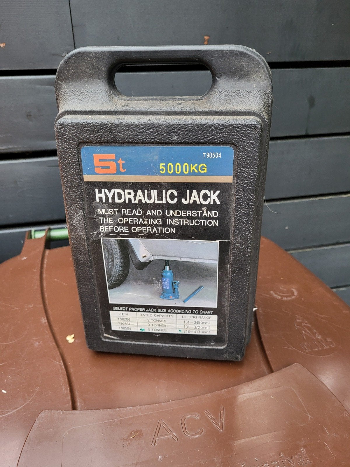 Hydraulische krik 5 ton - Potkrik, Ophalen