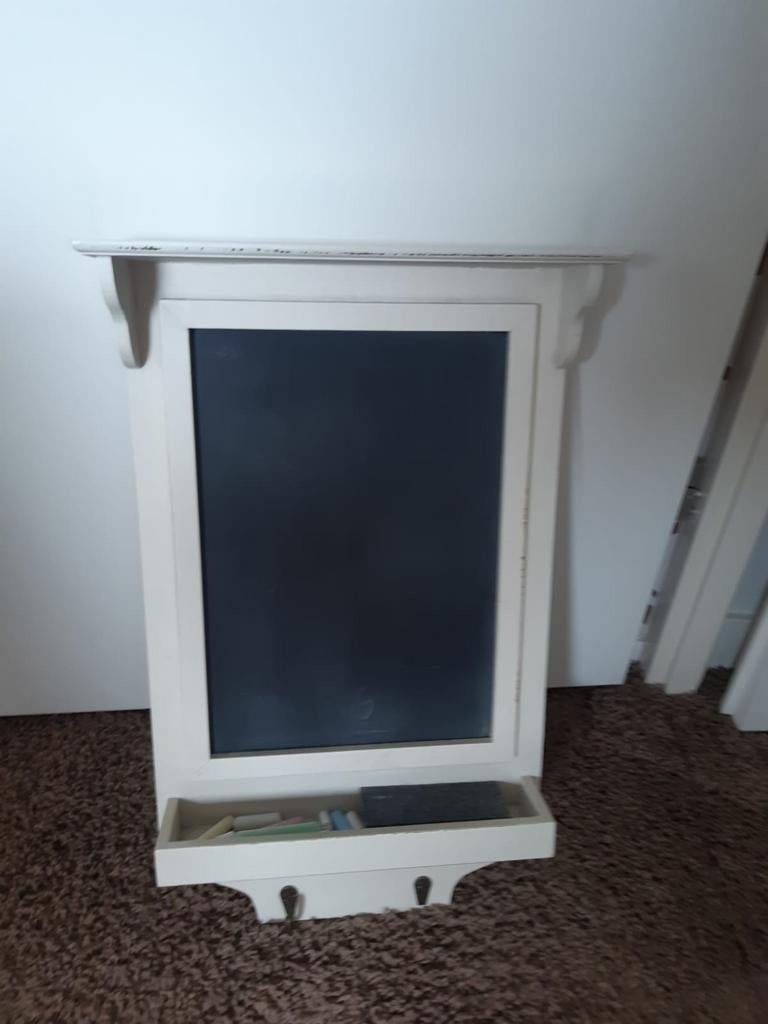 Schrijfbord, Ophalen, Krijtbord