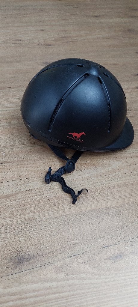 Paardrijhelm maat s/m, Dieren en Toebehoren, Ophalen, Gebruikt, Dressuur, Red Horse