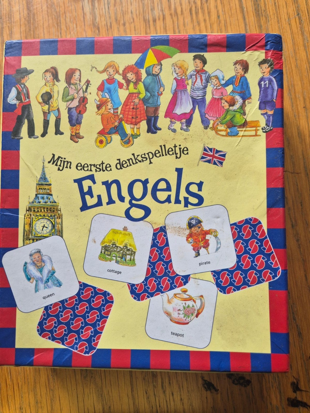 Mijn eerste denkspelletje Engels - Educatief memoryspel, Een of twee spelers, Ophalen of Verzenden, Gebruikt, Schwager & Steinlein Verlag GmbH