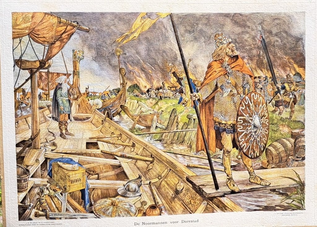 Schoolplaat, Antiek en Kunst, Antiek | Schoolplaten, Ophalen, Geschiedenis