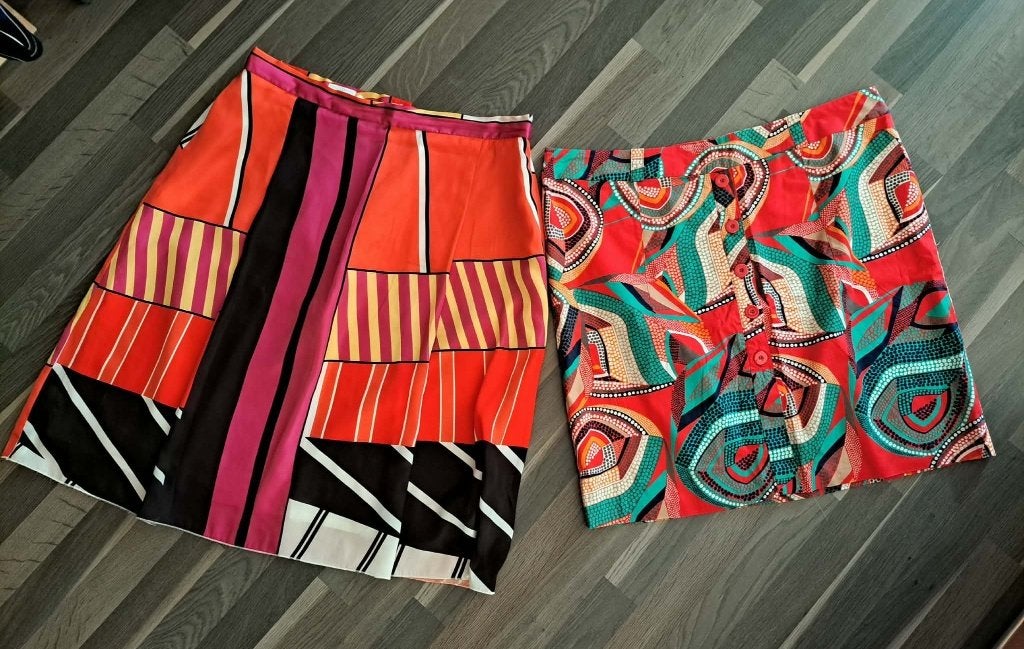 Marie Méro, en/of Madeleine, kleurrijk rokje, mt 46/48, Kleding | Dames, Overige kleuren, Maat 46/48 (XL) of groter, Ophalen of Verzenden