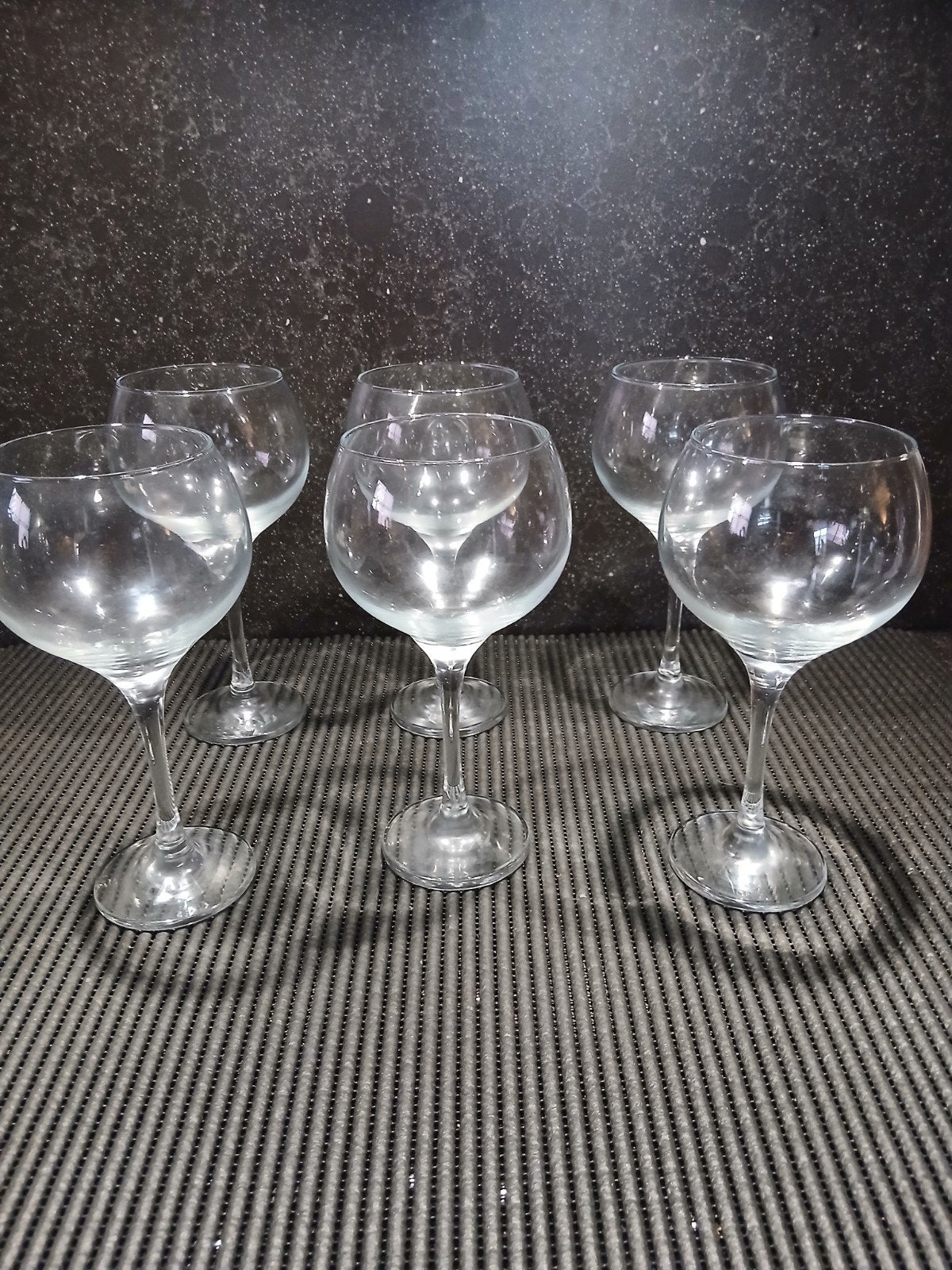 6 grote glazen., Ophalen, Zo goed als nieuw, Overige typen