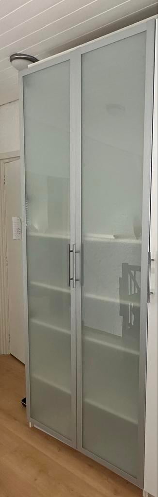 IKEA Pax kast  met melkglazen deuren, Ophalen, Gebruikt, 200 cm of meer, 50 tot 100 cm