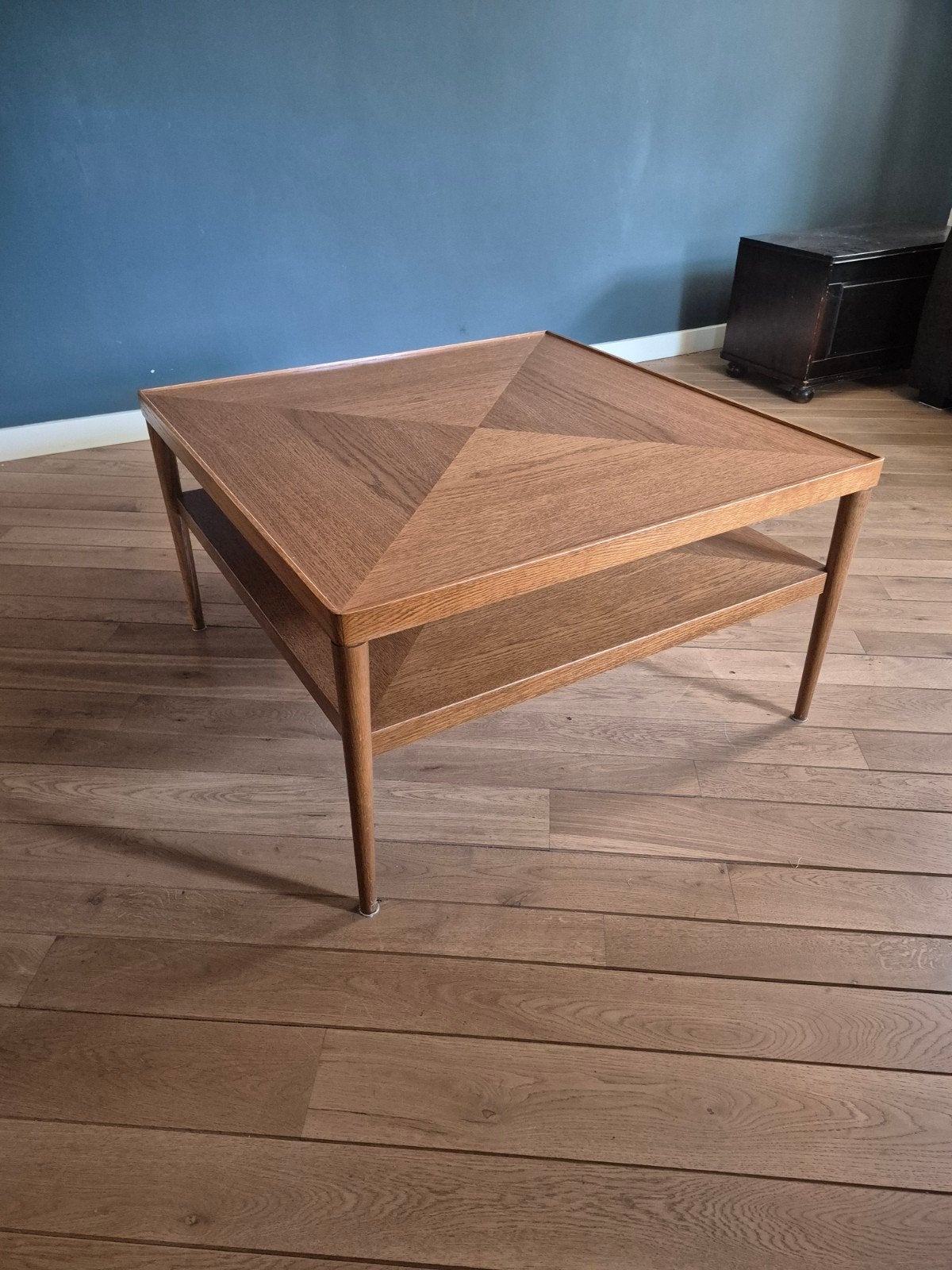 Ikea Stockholm salontafel 90x90x50h, Huis en Inrichting, Tafels | Salontafels, Ophalen, 50 – 75, Gebruikt, 50 tot 100 cm