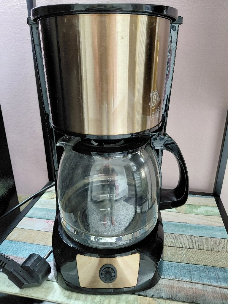 Koffiezetapparaat BerlingerHaus, Ophalen, 10 kopjes of meer, Koffiemachine, Gemalen koffie