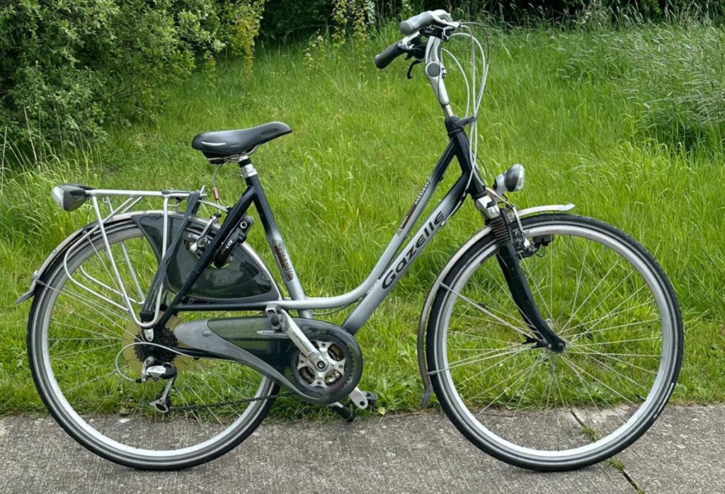 Gazelle medeo damesfiets 28 inch, Ophalen, 53 tot 56 cm, Versnellingen, Zo goed als nieuw