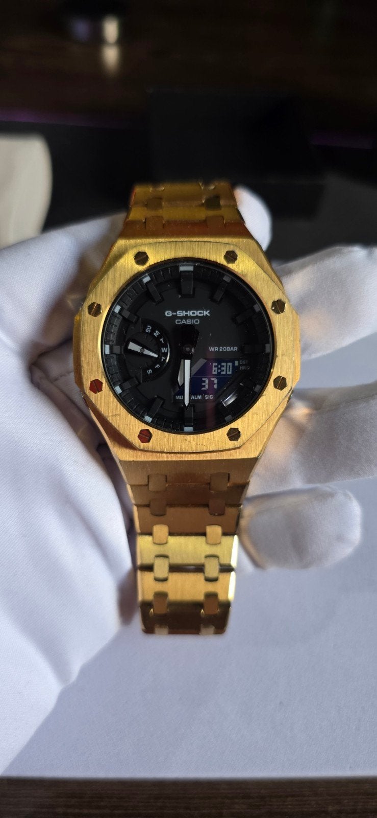 Casio G-Shock GM-B2100GD-9AER Gouden Horloge, Overige merken, Staal, Staal, Polshorloge