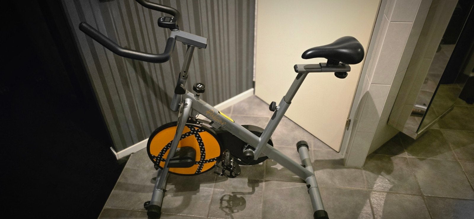 Pulsar Spinningbike/Hometrainer - Zo goed als nieuw, Ophalen, Zo goed als nieuw, Aluminium, Hometrainer