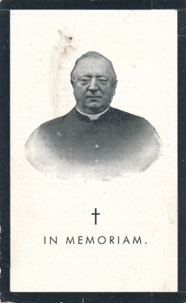 Freijssen Hermanus 1872 Den Bosch 1935 Oirschot priester, Verzamelen, Bidprentjes en Rouwkaarten, Ophalen of Verzenden, Bidprentje