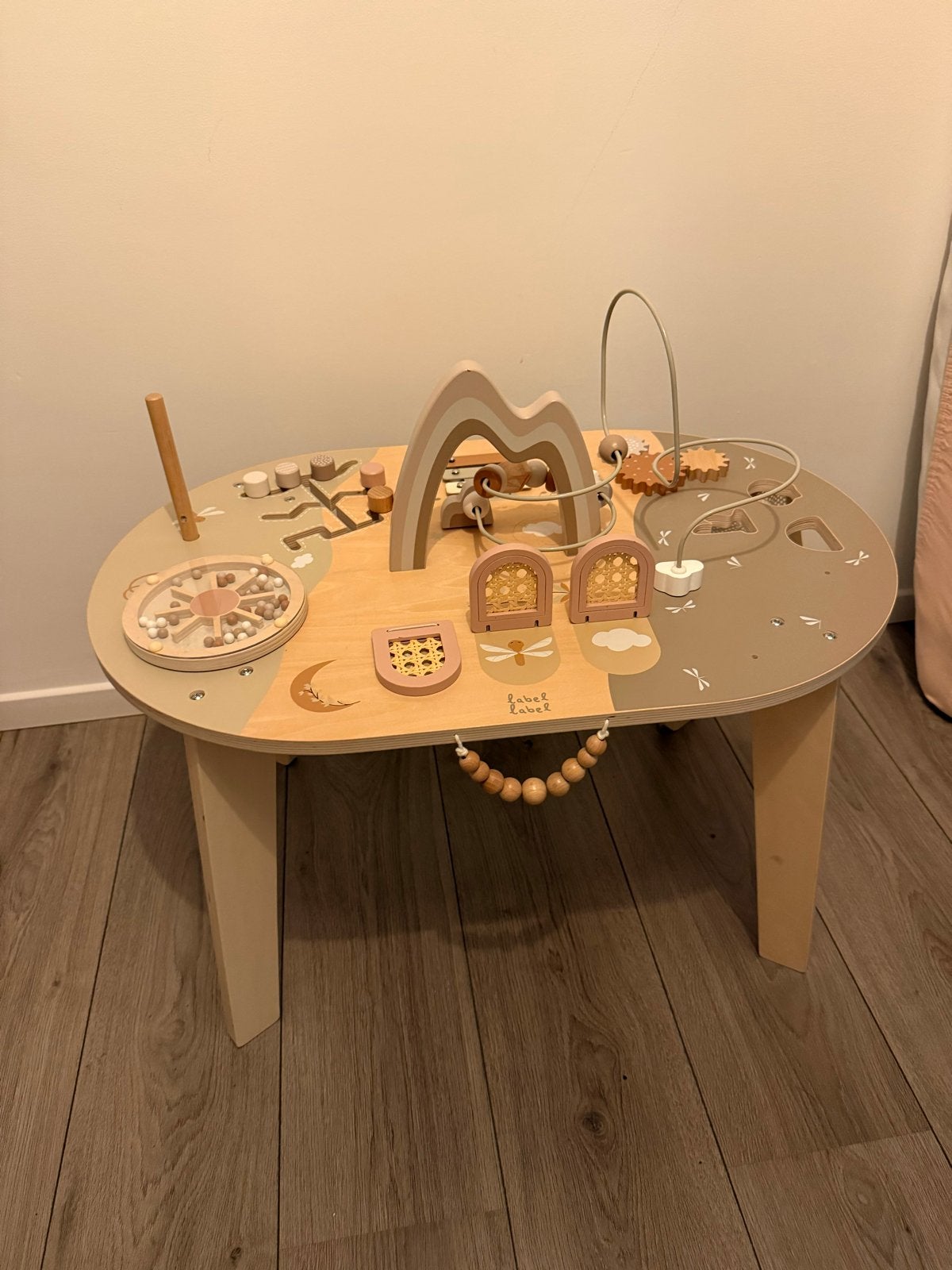 Houten Baby Speeltafel met Activiteiten, Kinderen en Baby's, Ophalen, Zo goed als nieuw