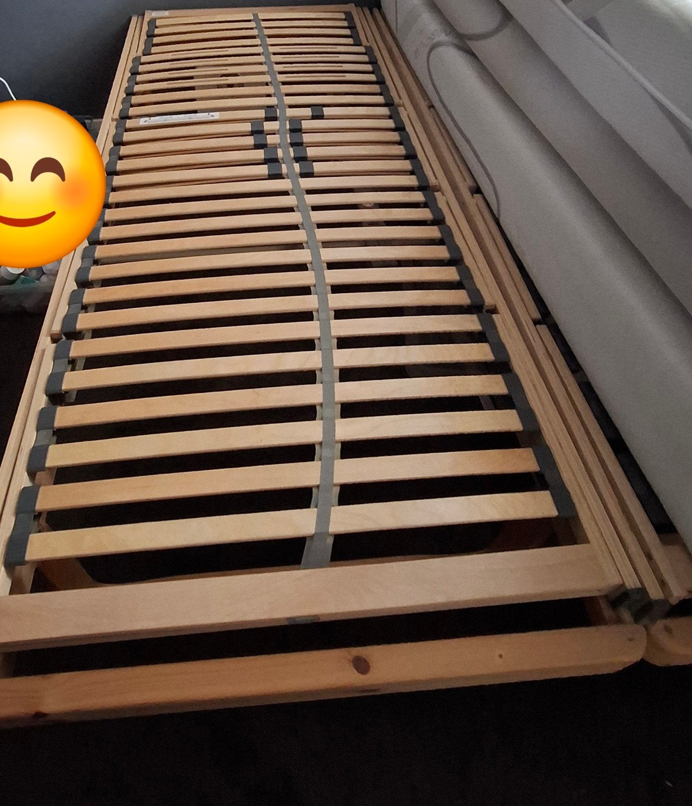 elektrische lattenbodems, Huis en Inrichting, Slaapkamer | Matrassen en Bedbodems, Ophalen, Zo goed als nieuw, Eenpersoons, 90 cm