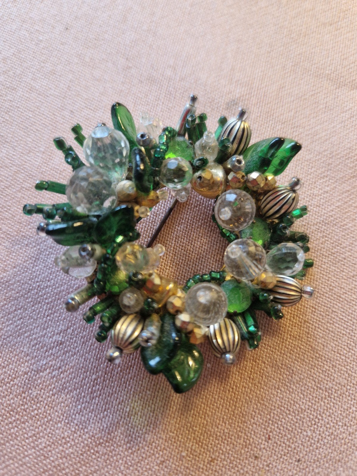 mooie vintage broche, Ophalen, Zo goed als nieuw, Overige kleuren, Overige materialen