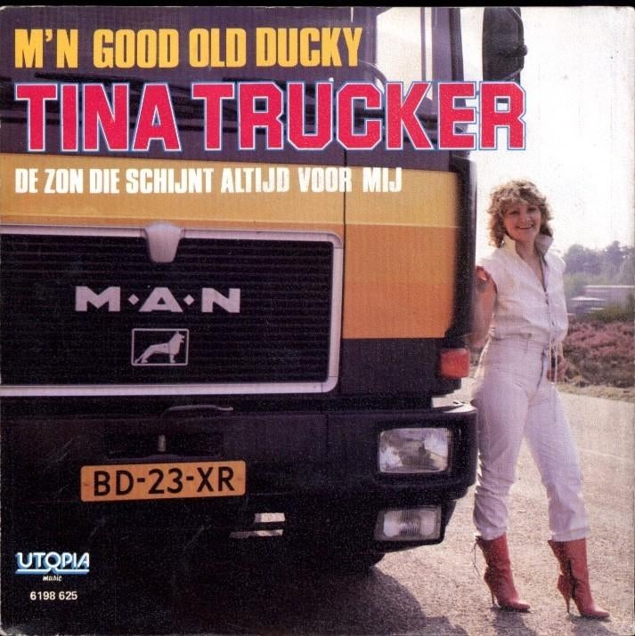Single  -  TINA TRUCKER, Cd's en Dvd's, Ophalen of Verzenden, Gebruikt, Nederlandstalig