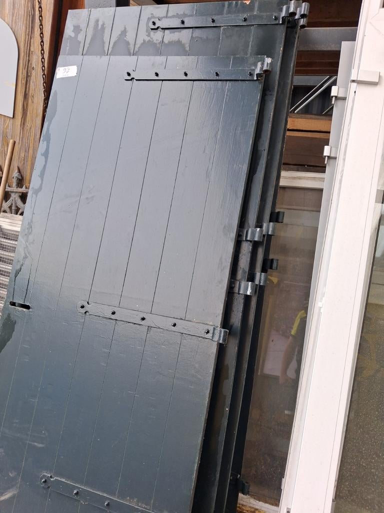 40 mm multiplex plaatdeuren & set dubbele deuren, Ophalen of Verzenden, Nieuw, Buitendeur, 200 tot 215 cm