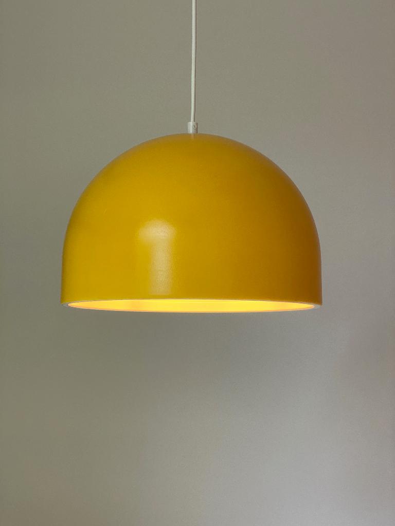 vintage Deens design LAMP Focus Denmark geel Scandinavisch, Gebruikt, Vintage Mid Century Scandinavisch design Poulsen Denmark Japandi
