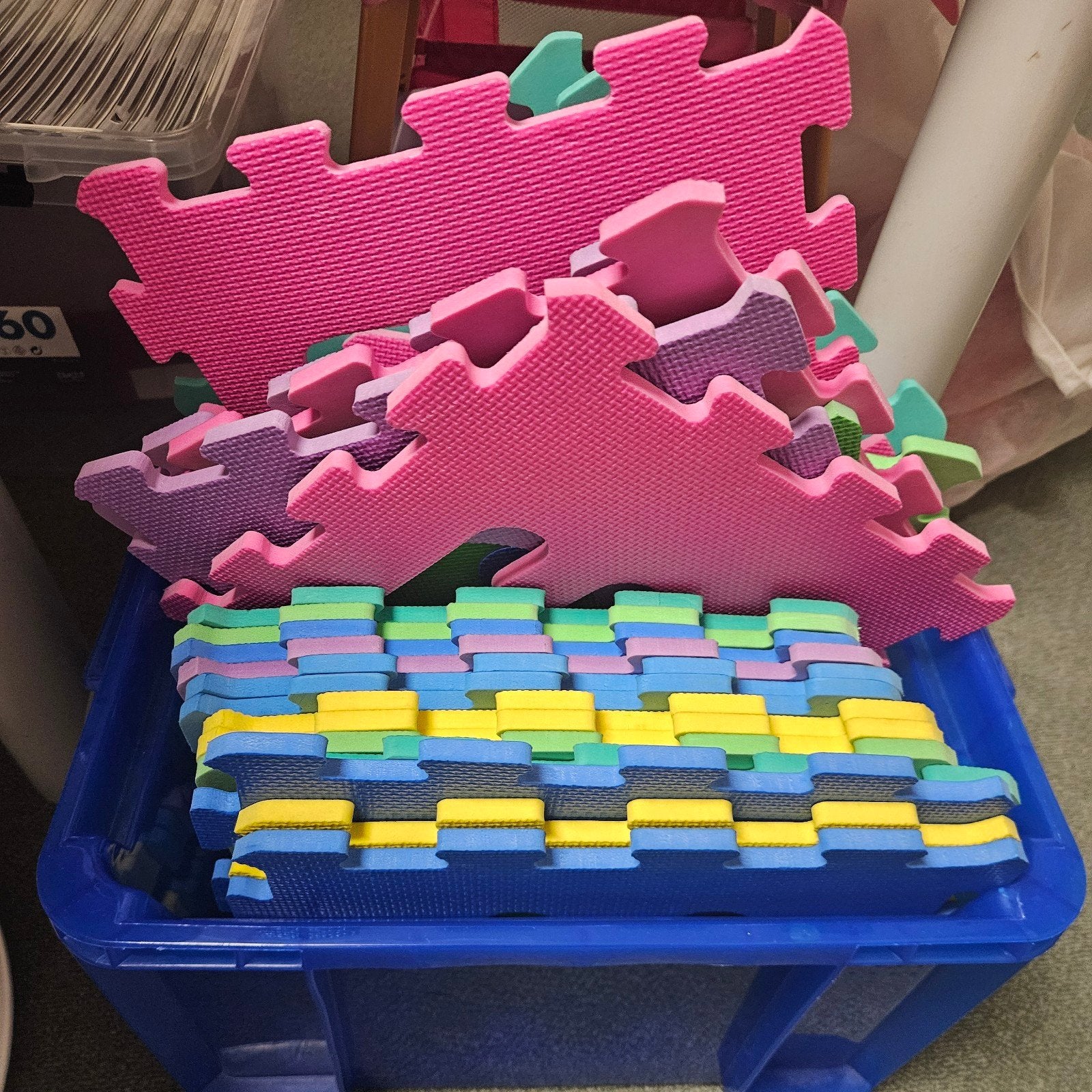 Foam tegels alfabet puzzelmat, Ophalen of Verzenden