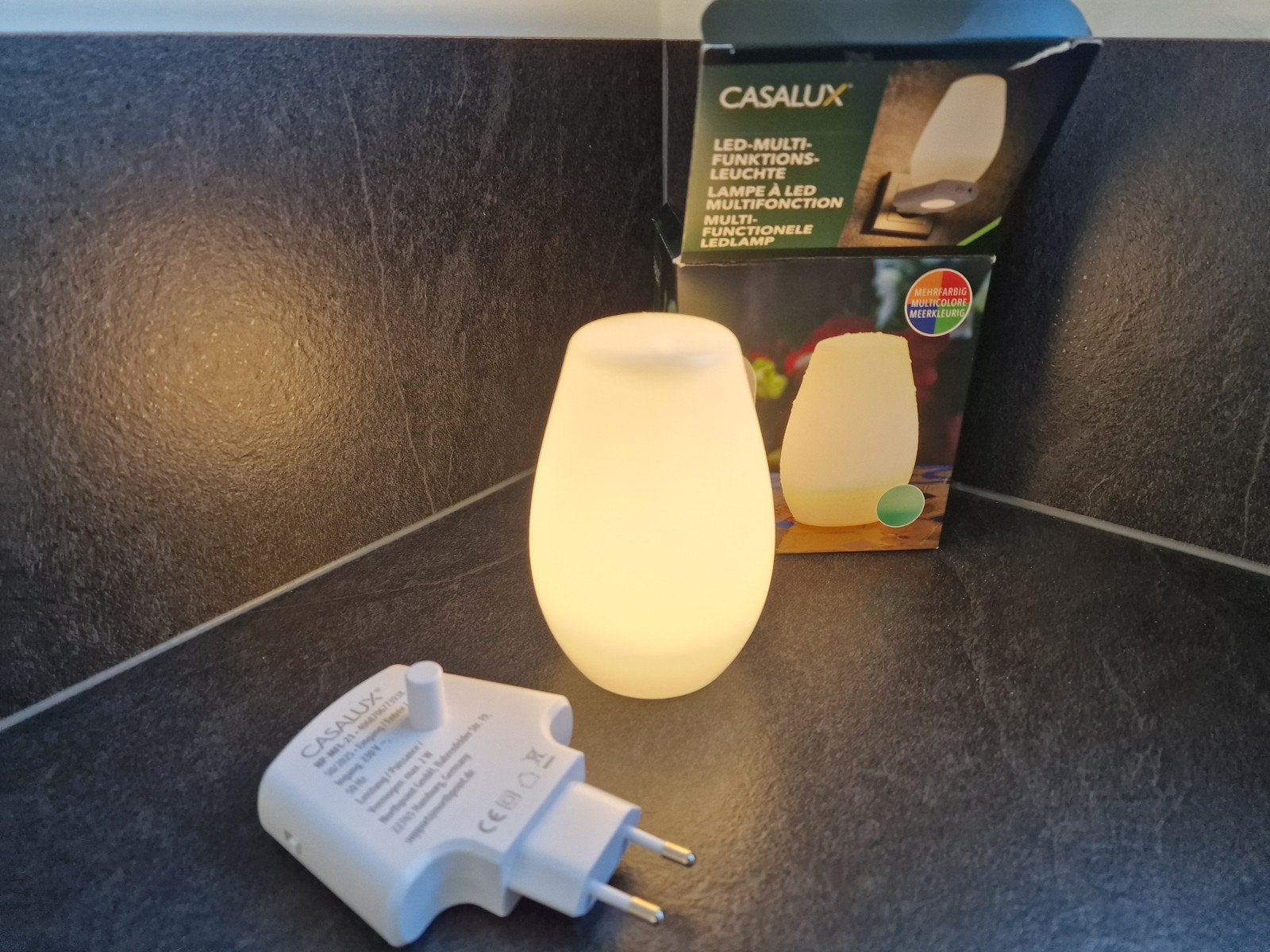 Casalux LED Multifunctionele Lamp met Bewegingssensor, Oplaadbaar, Ophalen of Verzenden, Nieuw, Kunststof