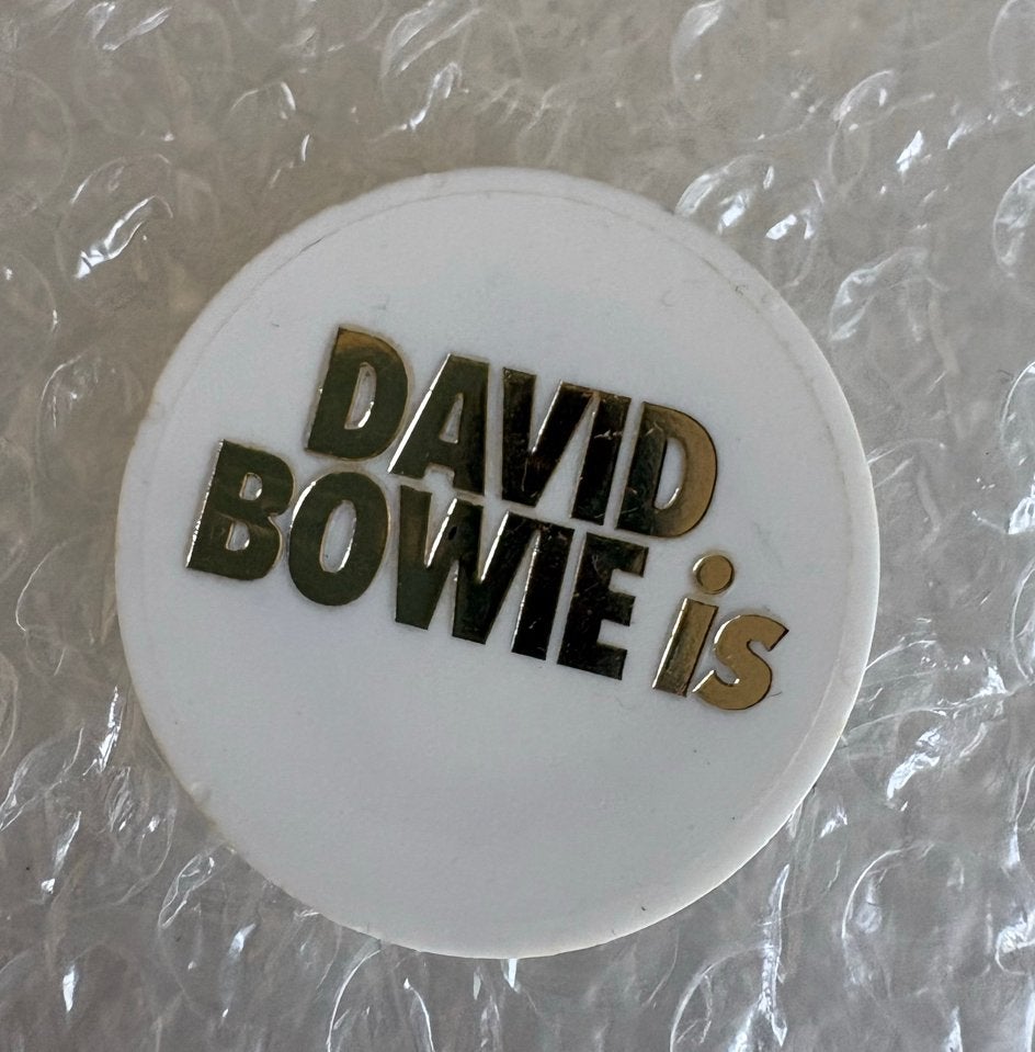 David Bowie Is - originele munt Groninger Museum, Ophalen of Verzenden, Zo goed als nieuw, Gebruiksvoorwerp