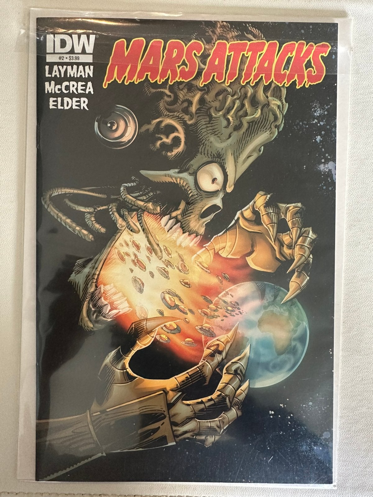 Mars Attacks, Eén comic, Ophalen of Verzenden, Zo goed als nieuw, Europa
